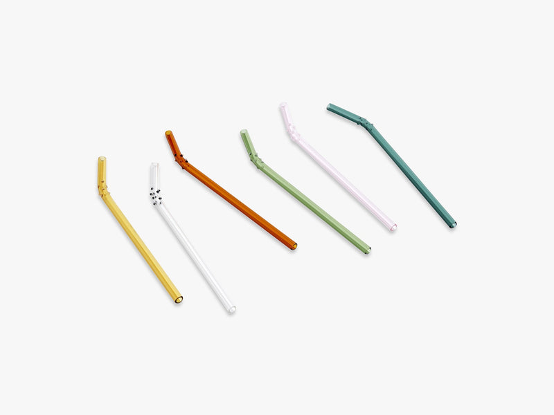 Sip Straws 6 pcs, Dots