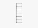 Iron rack for clothes etc, black