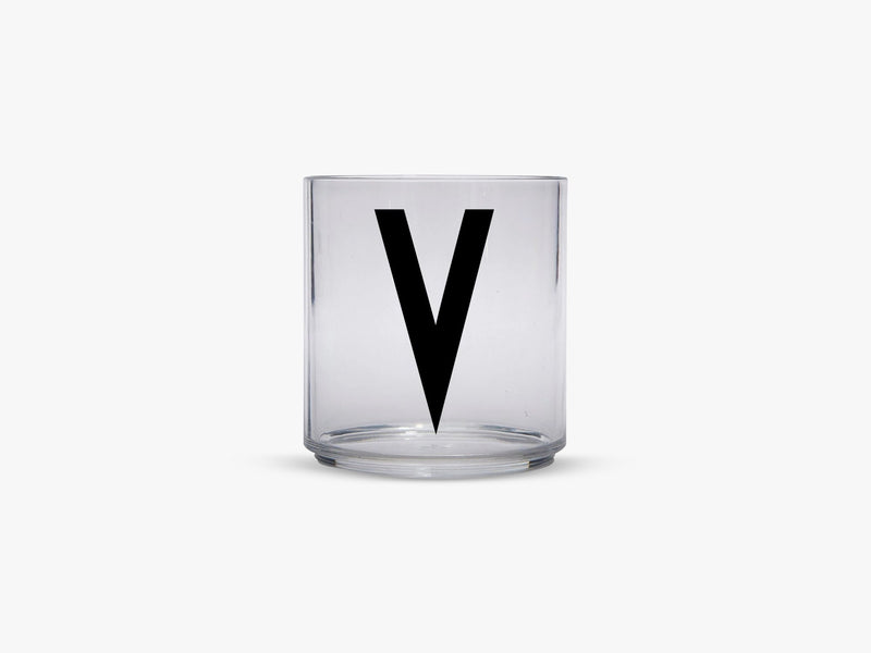 Kids personal drinking glas A-Z, V