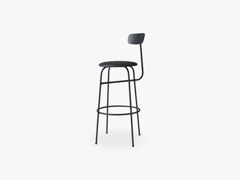 Afteroom Bar Chair, Black/Black