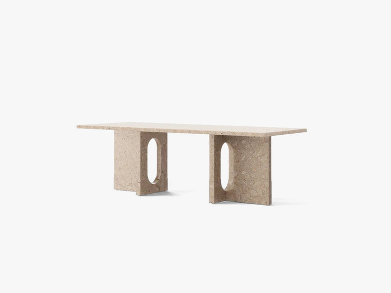 Androgyne Lounge Table 120x45cm, Sand/Sand