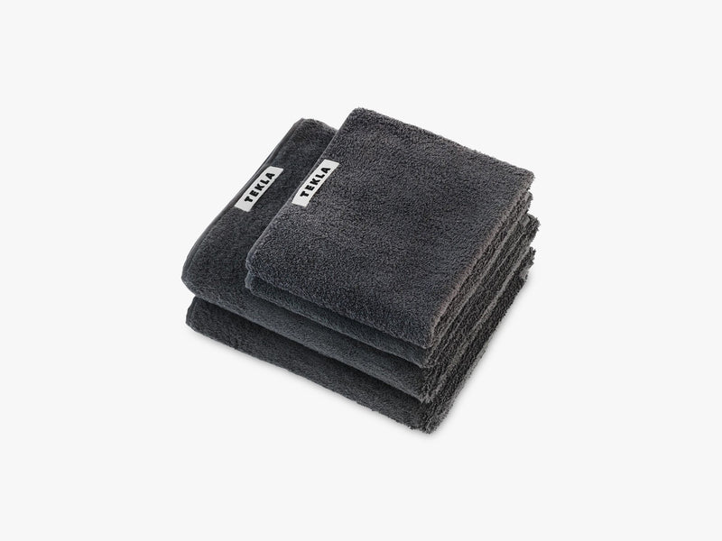 Washcloth, Charcoal Grey