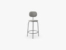 Afteroom Counter Chair Plus, Black/Hallingdal 65,130