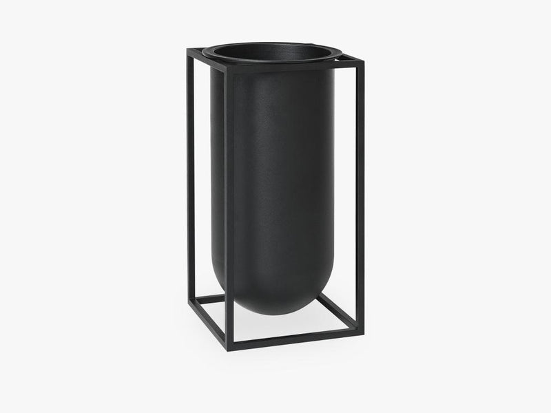 Kubus vase Lolo, black