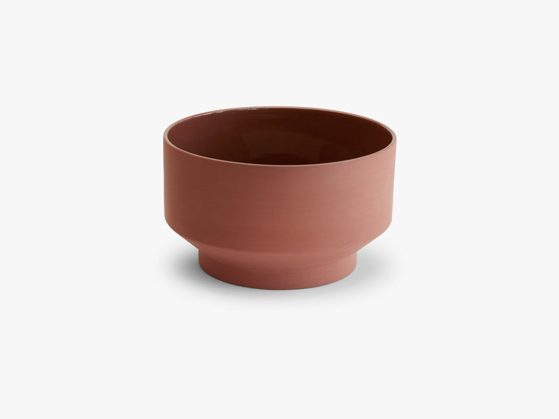 Edge Bowl Ø22x13, Terracotta