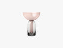 TORUS vase black/rose, one size