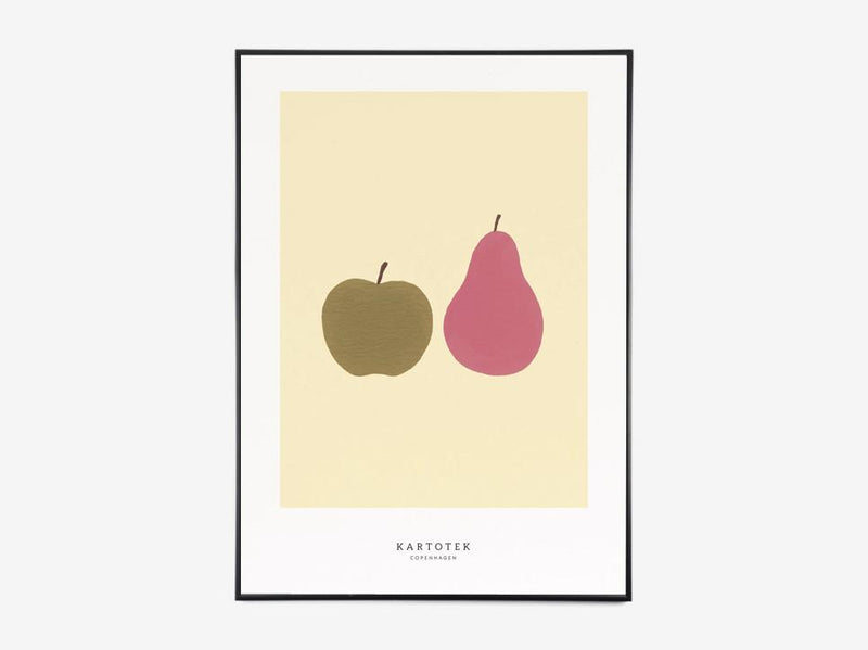 A5 card / Apple and pear