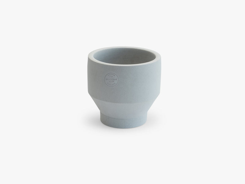 Edge Pot Ø15x15, Light Grey (Indoor)