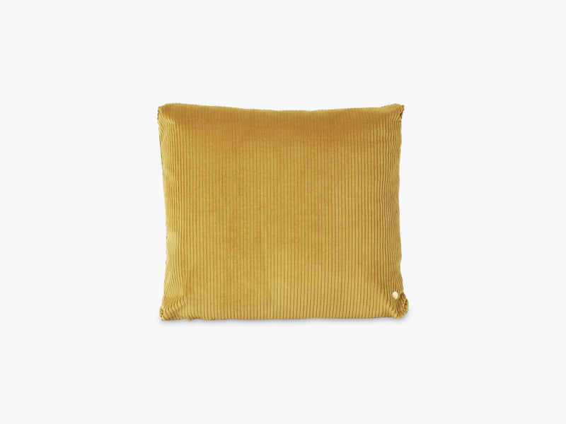 Corduroy Cushion - 45x45, Mustard