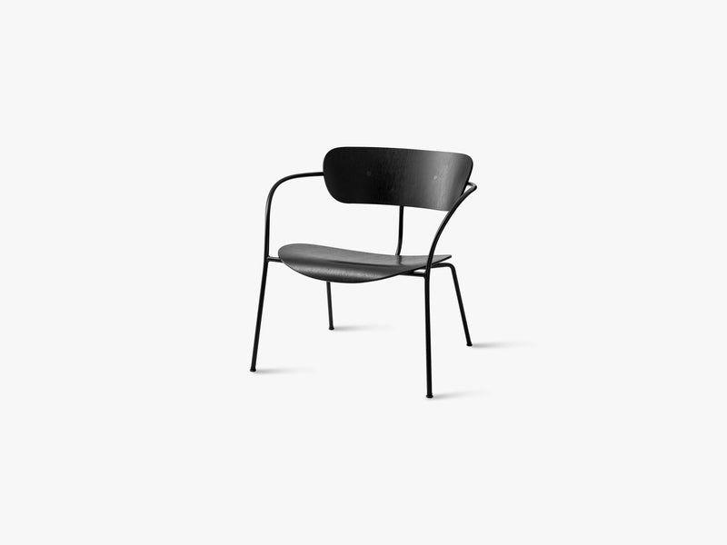 Pavilion Lounge Chair AV5, Black oak