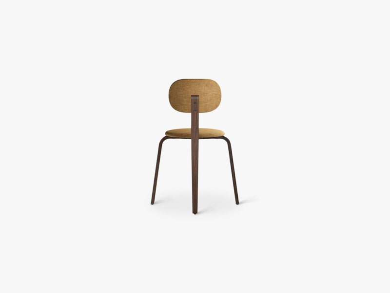 Afteroom Plywood Chair, Dark Stained Oak/Moss 022