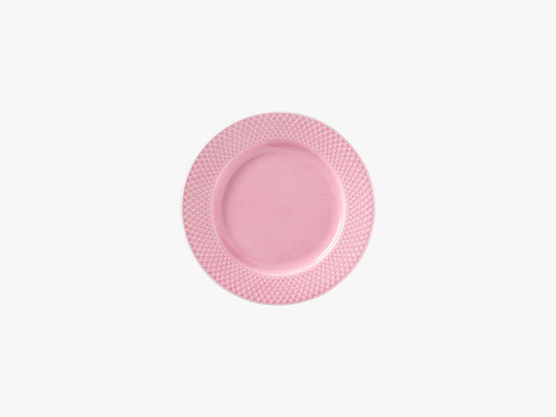 Rhombe Frokosttallerken, rosa