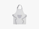 Kids Apron, Grey Wave