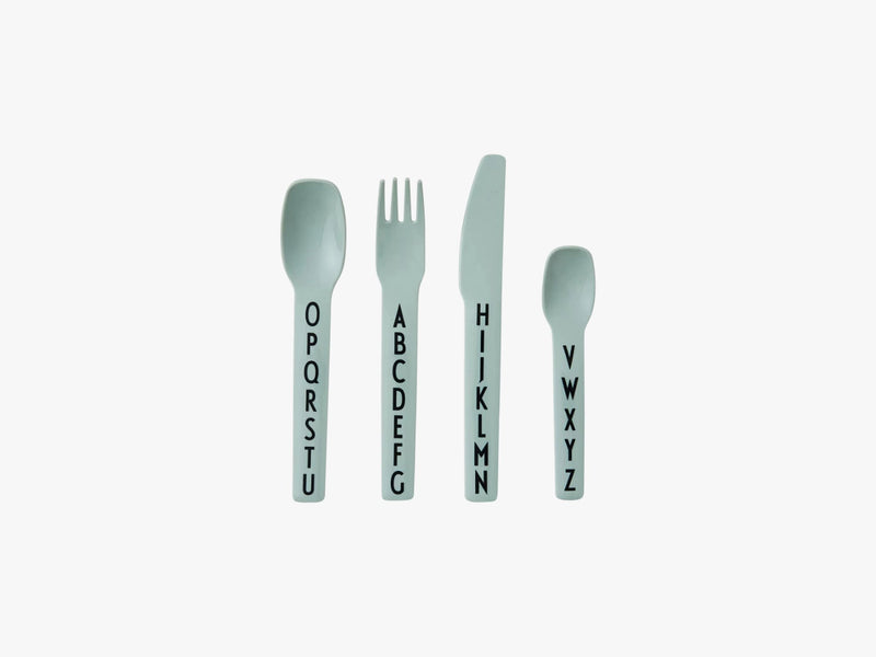 Kids cutlery, Green