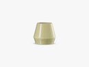 Rimm vase, short, dusty yellow