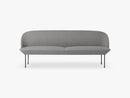 Oslo Sofa / 3-Seater, Fiord 151 / Dark Grey Legs