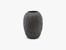 Vase Noa, Mørkebrun
