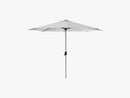 Shade Parasol M/Krank - Dia 3 M, White