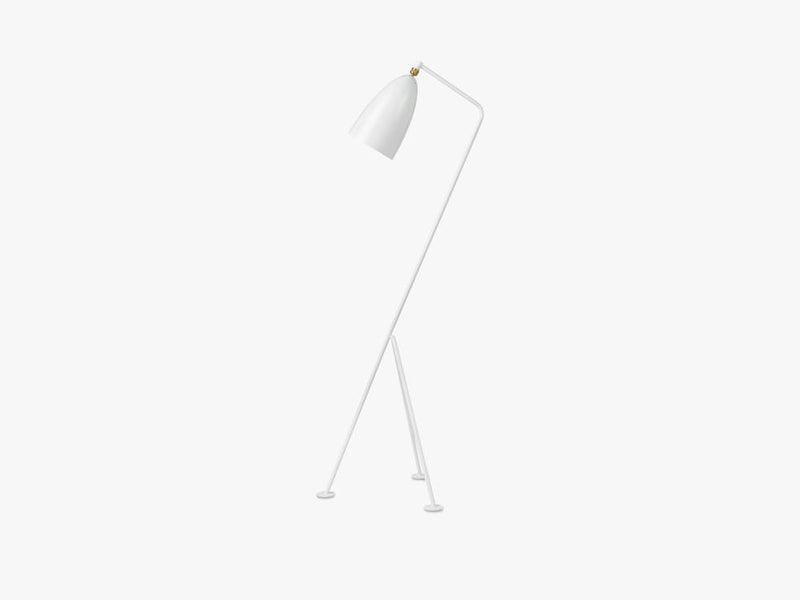 Gräshoppa Floor Lamp, Matt White