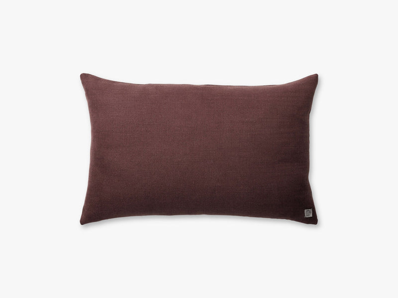 Collect Cushion SC30 - 50x80, Burgundy/Heavy Linen