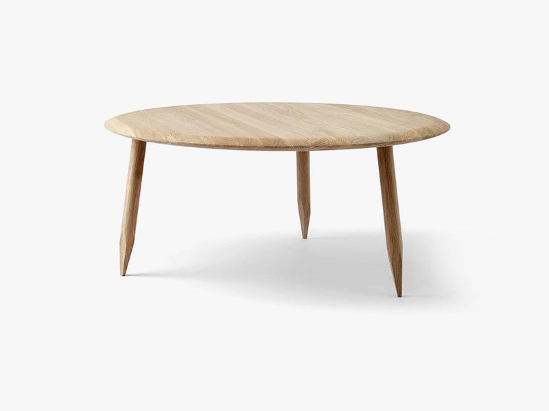 Hoof Table - SW2 - Ø90cm - White oiled oak