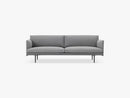 Outline Sofa - 3-Seater, Fiord 151