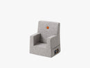KK Kids Chair, Multigrå m. Orange
