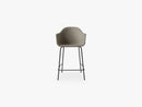 Harbour Chair - Counter, Black Steel Base/Remix 2 - 233
