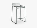 HEE Bar Stool Low, Racing Green