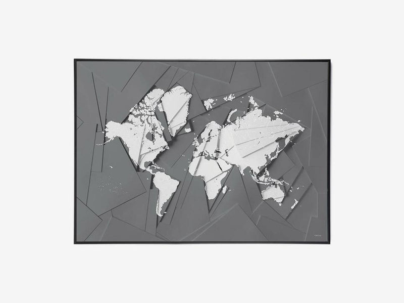 Maps Our World - Grey