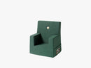KK Kids Chair, Mørkegrøn m. Lysegrøn