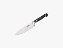 Pluton kokkekniv stål/sort, L15cm