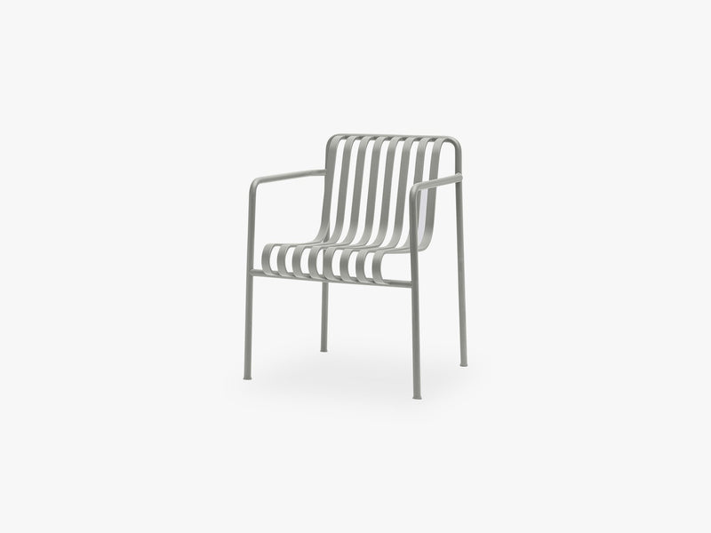 Palissade Dining Armchair, Sky Grey