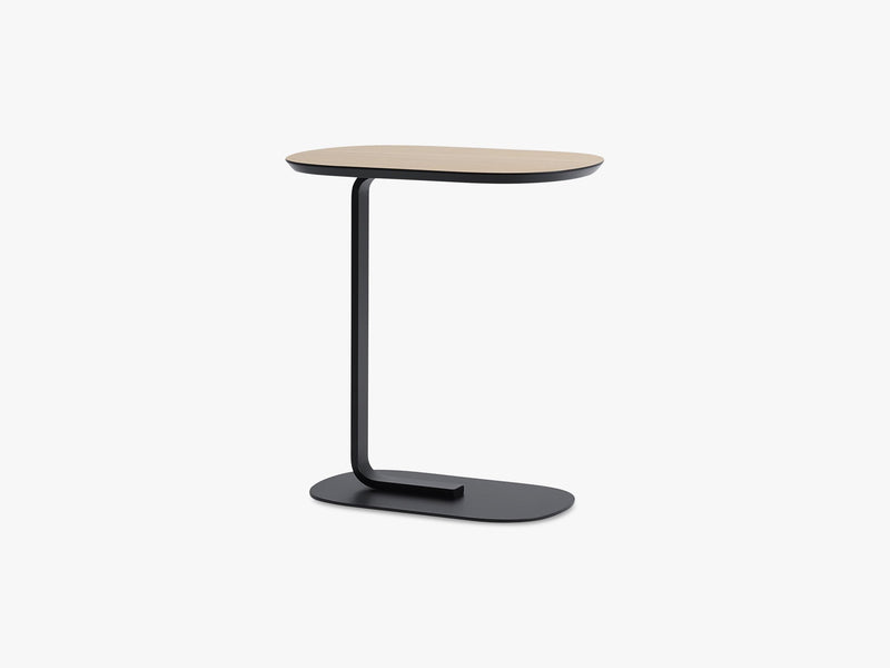 Relate Side Table, Oak/black