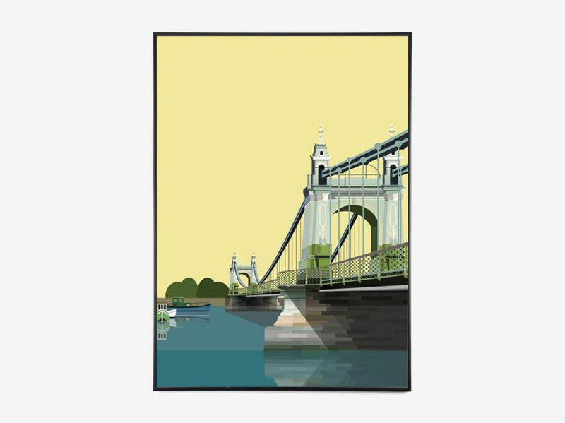 Hammersmith Bridge & Boats