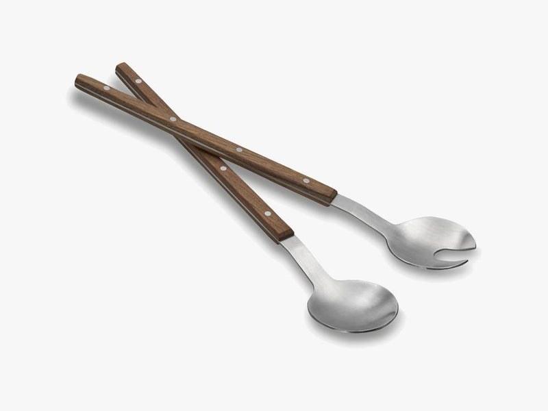 Nordic Salad Servers, Teak