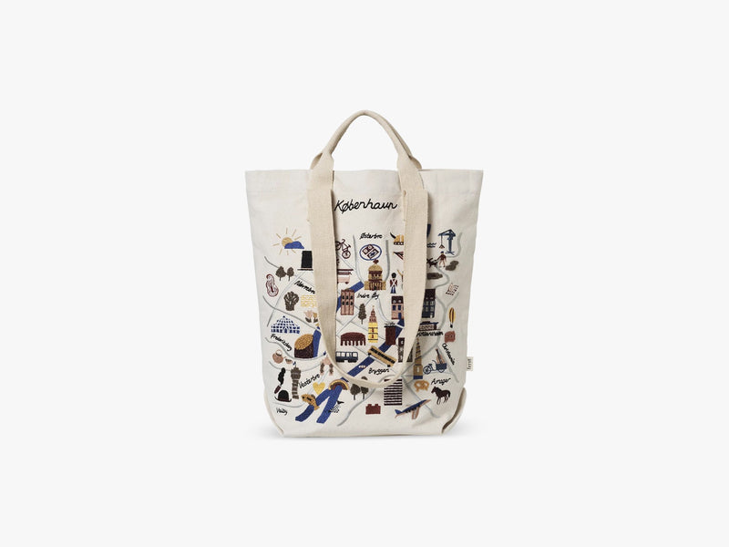 Copenhagen Tote Bag, Multi