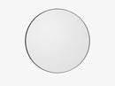 Round Mirror - Large, Sort