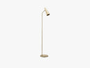 Gulvlampe Precise, Messing finish