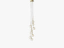 Ice Chandelier 9 - SR6, Gold