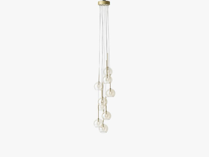 Ice Chandelier 9 - SR6, Gold