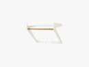 Copenhagen City Rack, Teak, White