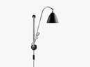 Bestlite BL5 Wall Lamp - Ø16 - Crome Base, Black
