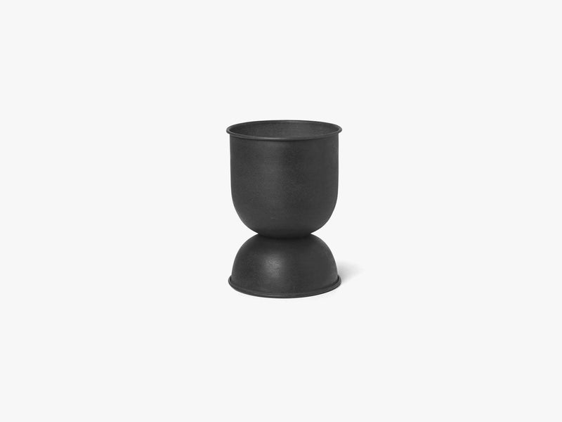 Hourglass Pot - Extra Small - Black/D G