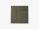 Nouveau Pin Medium, Brass/Oyster Grey