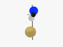 Planet Lamp, Electric Blue
