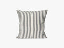 Pudebetræk - Fløjl - 60x60 cm, Navy Herringbone