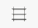 Sector Shelf T/W - Black Ash-Brass