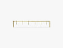 Kitchen Rod 6 hooks,Brass