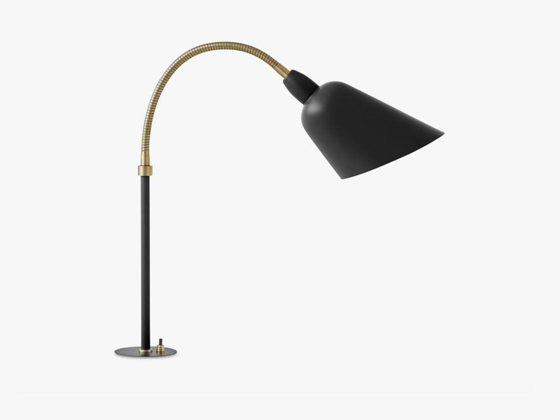 Bellevue plug-in table lamp w/ switch - AJ11, Black/brass